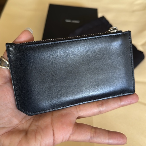 Saint Laurent Fragments Cardholder Black - Picture 4 of 15